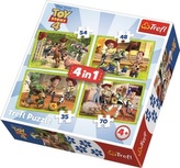 Puzzle Toy Story 4 Příběh hraček 4v1