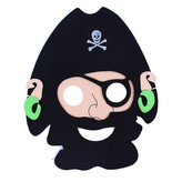 Maska pirátská 2 ks v sáčku