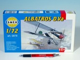 Model Albatros D.Va 1:72 10,2x12,6cm v krabici 25x14,5x4,5cm