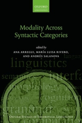  Modality Across Syntactic Categories