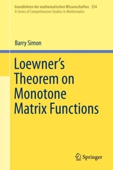  Loewner's Theorem on Monotone Matrix Functions