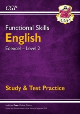  New Functional Skills Edexcel English Level 2 - Study & Test Practice (with Online Edition)