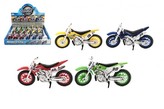 Motorka cross plast 12cm volný chod