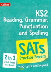  New KS2 SATs English Reading, Grammar, Punctuation and Spelling Practice Papers