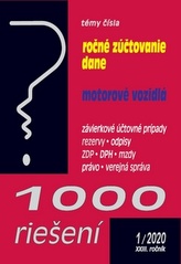 1000 riešení Ročné zúčtovanie dane, motorové vozidlá