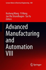  Advanced Manufacturing and Automation VIII