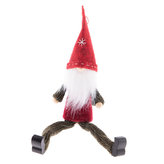 Textilní skřítek - zeleno červený