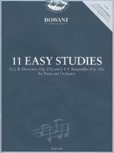  11 EASY STUDIES FOR PIANO & ORCHESTRA