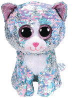 TY Beanie Boos flitrový WHIMSY - kočka 15 cm