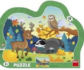 Puzzle deskové Lesní zvířátka