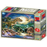 Puzzle 3D 100 dílků Tyrannosaurus