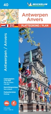  Antwerp - Michelin City Plan 40