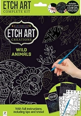  Etch Art Mini Kit: Wild Animals