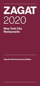  Zagat 2020 New York City Restaurants