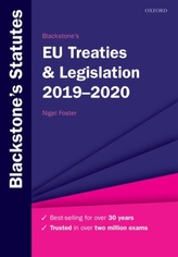  Blackstone\'s EU Treaties & Legislation 2019-2020