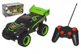 Auto RC terénní plast 32cm na dálkové ovládání + bateriový pack se světlem v krabici 41x22x20cm