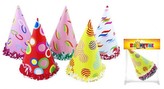Klobouk party papírový 22x15cm 6ks 2 barvy v sáčku karneval
