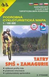 Tatry, Spiš, Zamagurie 1:100 000