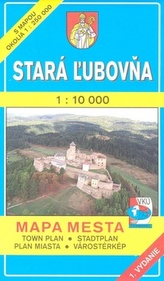 Stará Ľubovňa 1 : 10 000 Mapa mesta Town plan Stadtplan Plan miasta Várostérkép