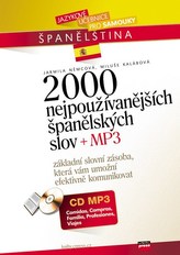 2000 nejpoužívanějších španělských slov + CD MP3