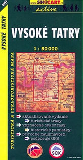 Vysoké Tatry 1:50 000