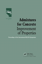  Admixtures for Concrete - Improvement of Properties