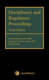  Disciplinary and Regulatory Proceedings