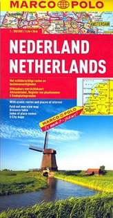 Nederland  Netherlands Niederlande Pays-Bas 1:300 000