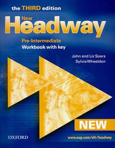 New Headway Pre-Intermediate Third Edition Workbook with key