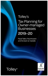  Tolley\'s Tax Planning for Owner-Managed Businesses 2019-20