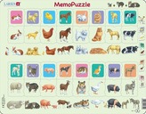 Puzzle Memo puzzle - děti, zvířátka 32 dílků