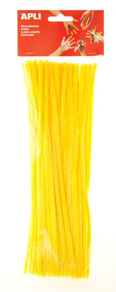 APLI modelovací drátky 30 cm - žluté 50 ks