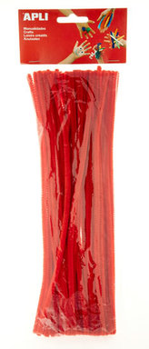 APLI modelovací drátky 30 cm - červené 50 ks