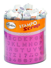 Razítka StampoScrap - tři abecedy