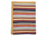 Pletená deka barevné proužky