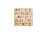 Puzzle dřevěné abeceda