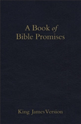  KJV Book of Bible Promises, Midnight Blue Imitation Leather