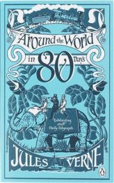 Around the World in Eighty Days. In 80 Tagen um die Welt, englische Ausgabe