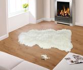 Evropské meríno koberec kožešina - přírodní - délka cca 120 cm