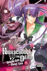 Highschool of the Dead, English edition. Vol.5