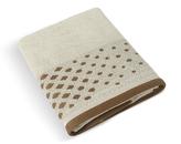 Froté ručník a osuška Béžové kolekce - béžová mozaika - Osuška 70x140 cm
