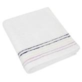 Froté ručníky a osušky Fialové kolekce - bílá - Osuška 70x140 cm