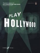 Play Hollywood, alto saxophone and piano, w. Audio-CD