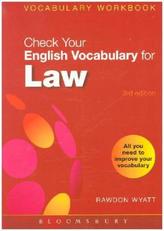 Check Your English Vocabulary for Law