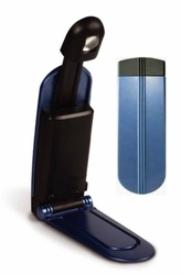 LED Booklight Book Clip/Stand - Blau, Leselicht