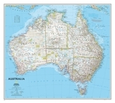 National Geographic Map Australia Classic, Planokarte