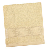 Froté ručník a osuška kolekce Proužek - světle žlutá - Ručník 50x100 cm