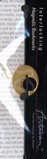 Artisan Interlocking Magnetic Bookmarks, Musiknote