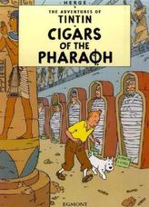The Adventures of Tintin - The Cigars of the Pharaoh. Die Zigarren des Pharaos, englische Ausgabe