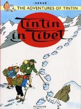 The Adventures of Tintin - Tintin in Tibet. Tim in Tibet, englische Ausgabe